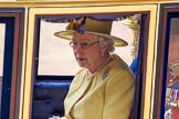 Trooping the Colour 2012: HM The Queen and HRH The Duke of Edinburgh in the Glass Coach after the parade..
Horse Guards Parade, Westminster,
London SW1,

United Kingdom,
on 16 June 2012 at 12:11, image #663