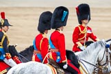 Trooping the Colour 2012: Three Royal Colonels at the end of the parade - HRH The Princess Royal, HRH The Duke of Kent, and HRH The Duke of Cambridge. On the right the Field Officer..
Horse Guards Parade, Westminster,
London SW1,

United Kingdom,
on 16 June 2012 at 12:11, image #672