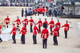 Trooping the Colour 2012: About to tidy up Horse Guards Parade after the event - guardsmen from the Coldstream Guards..
Horse Guards Parade, Westminster,
London SW1,

United Kingdom,
on 16 June 2012 at 12:16, image #696