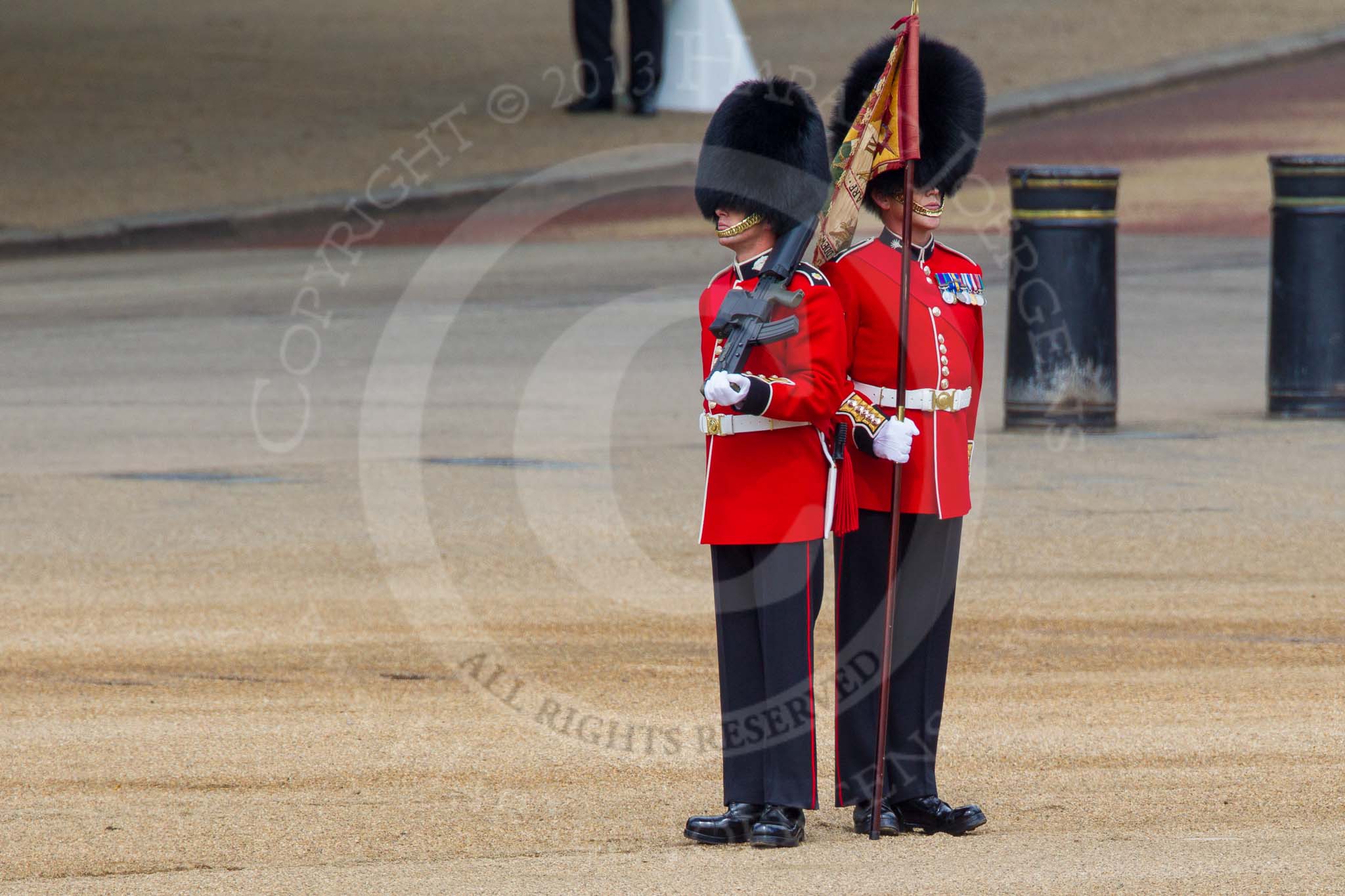 The Colonel's Review 2013: The Keepers of the Ground are in position..
Horse Guards Parade, Westminster,
London SW1,

United Kingdom,
on 08 June 2013 at 10:18, image #73