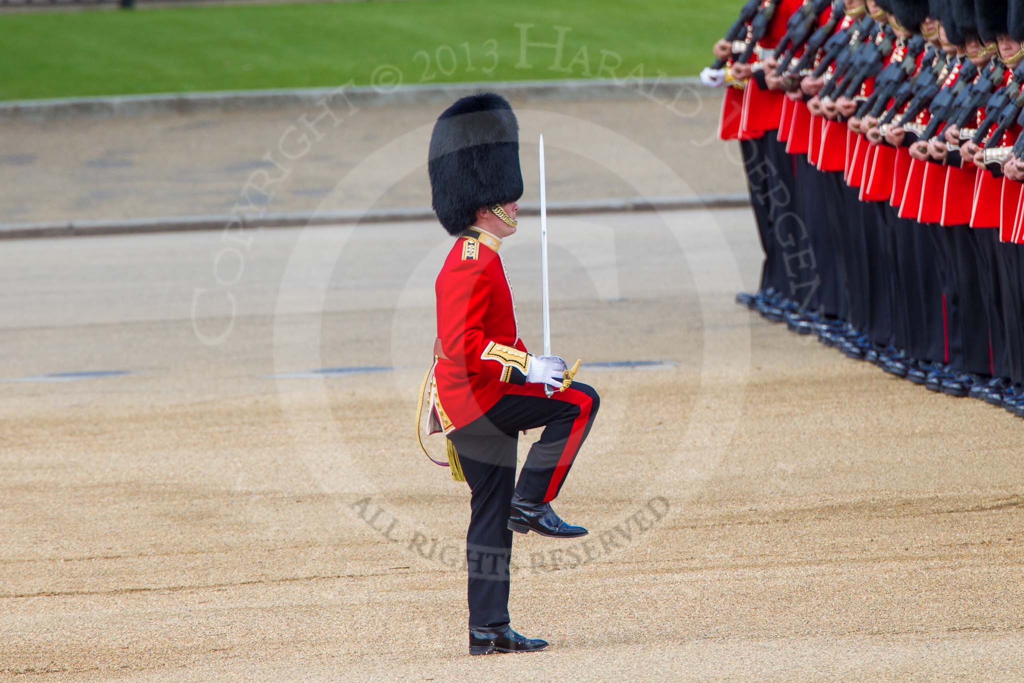 The Colonel's Review 2013.
Horse Guards Parade, Westminster,
London SW1,

United Kingdom,
on 08 June 2013 at 10:33, image #148