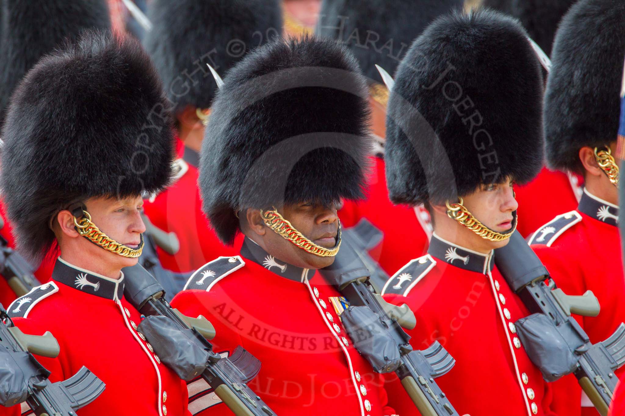 The Colonel's Review 2013: The Welsh Guards during the March Past..
Horse Guards Parade, Westminster,
London SW1,

United Kingdom,
on 08 June 2013 at 11:34, image #636