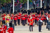 The Colonel's Review 2013: Drum Major D P Thomas, Grenadier Guards, leading the Band of the Grenadier Guards onto Horse Guards Parade..
Horse Guards Parade, Westminster,
London SW1,

United Kingdom,
on 08 June 2013 at 10:26, image #97