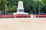 The Colonel's Review 2013: The gap in the line that No. 3 Guard had opened for the carriages is closing again..
Horse Guards Parade, Westminster,
London SW1,

United Kingdom,
on 08 June 2013 at 10:53, image #235