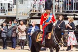 The Colonel's Review 2013: As the Colonel taking the salute, Colonel Welsh Guards, HRH The Prince of Wales..
Horse Guards Parade, Westminster,
London SW1,

United Kingdom,
on 08 June 2013 at 10:59, image #279