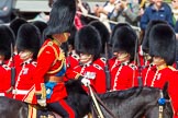The Colonel's Review 2013: HRH The Prince of Wales, Colonel Welsh Guards saluting the Colour..
Horse Guards Parade, Westminster,
London SW1,

United Kingdom,
on 08 June 2013 at 11:03, image #357