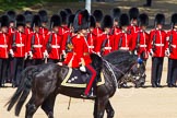 The Colonel's Review 2013: The Non-Royal Colonels, Colonel Coldstream Guards General Sir James Bucknall and Gold Stick in Waiting and Colonel Life Guards, Field Marshal the Lord Guthrie of Craigiebank,  during the Inspection of the Line..
Horse Guards Parade, Westminster,
London SW1,

United Kingdom,
on 08 June 2013 at 11:04, image #366