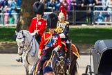 The Colonel's Review 2013: HRH The Prince of Wales, Colonel Welsh  Guards after the Inspection of the Line..
Horse Guards Parade, Westminster,
London SW1,

United Kingdom,
on 08 June 2013 at 11:05, image #383