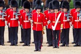 The Colonel's Review 2013: Captain F O Lloyd-George gives the orders for No. 1 Guard (Escort for the Colour),1st Battalion Welsh Guards..
Horse Guards Parade, Westminster,
London SW1,

United Kingdom,
on 08 June 2013 at 11:15, image #479