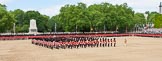 The Colonel's Review 2013: The massed Bands and Corps of Drums in the center of the Horse Guards Parade..
Horse Guards Parade, Westminster,
London SW1,

United Kingdom,
on 08 June 2013 at 11:14, image #464
