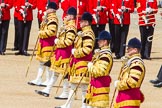 The Colonel's Review 2013: The five Drum Majors leading the Massed Bands as they are playing the Grenadiers Slow March..
Horse Guards Parade, Westminster,
London SW1,

United Kingdom,
on 08 June 2013 at 11:23, image #555