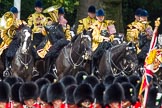 The Colonel's Review 2013: The Ensign troops the Colour along No. 4 Guard, Nijmegen Company Grenadier Guards..
Horse Guards Parade, Westminster,
London SW1,

United Kingdom,
on 08 June 2013 at 11:24, image #574