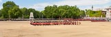 The Colonel's Review 2013: The Massed Bands, in the centre of Horse Guards Parade during the March Past, with the guards, on the very right of the image, march around them..
Horse Guards Parade, Westminster,
London SW1,

United Kingdom,
on 08 June 2013 at 11:40, image #674