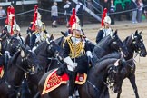 The Colonel's Review 2013: The Third and Forth Divisions of the Sovereign's Escort, The Blues and Royals, during the Ride Past..
Horse Guards Parade, Westminster,
London SW1,

United Kingdom,
on 08 June 2013 at 11:57, image #779