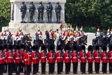 The Colonel's Review 2013: The Household Cavalry is back to their initial position on the norther side of Horse Guards Parade..
Horse Guards Parade, Westminster,
London SW1,

United Kingdom,
on 08 June 2013 at 12:00, image #794