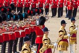 The Colonel's Review 2013: The Senior Director of Music, Lieutenant Colonel S C Barnwell, Welsh Guards, conducting..
Horse Guards Parade, Westminster,
London SW1,

United Kingdom,
on 08 June 2013 at 12:01, image #800
