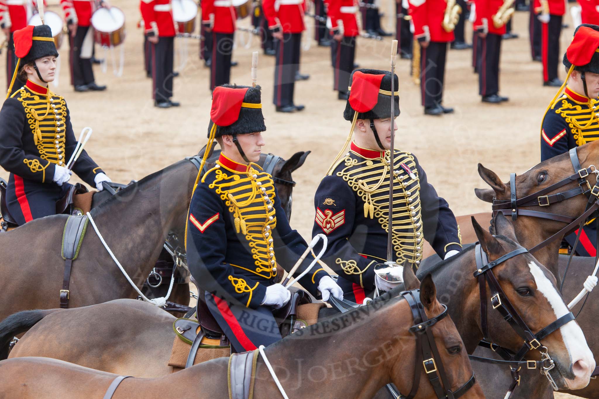 Major General's Review 2013: The Ride Past - the King's Troop Royal Horse Artillery..
Horse Guards Parade, Westminster,
London SW1,

United Kingdom,
on 01 June 2013 at 11:52, image #604