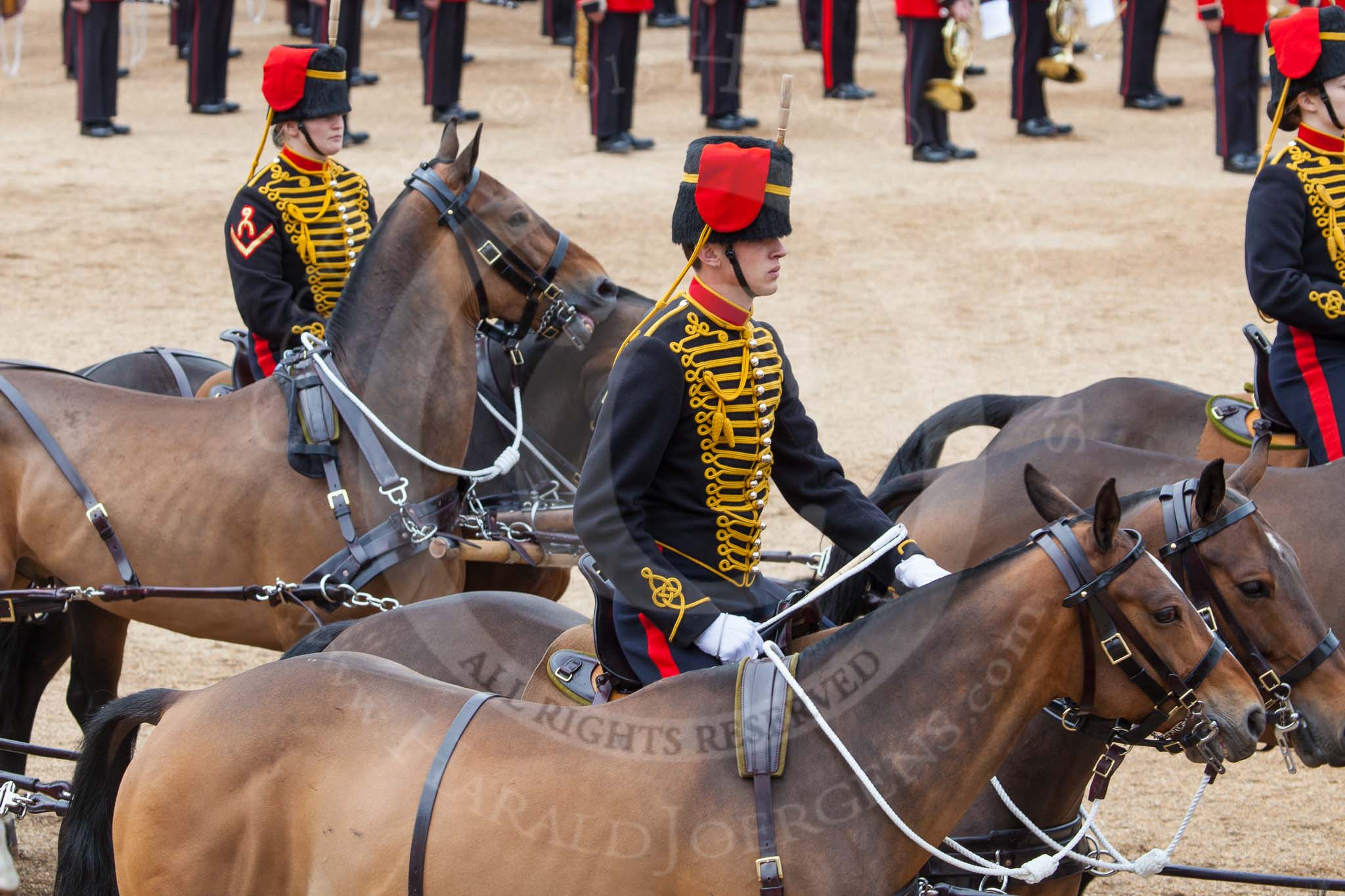 Major General's Review 2013: The Ride Past - the King's Troop Royal Horse Artillery..
Horse Guards Parade, Westminster,
London SW1,

United Kingdom,
on 01 June 2013 at 11:52, image #605