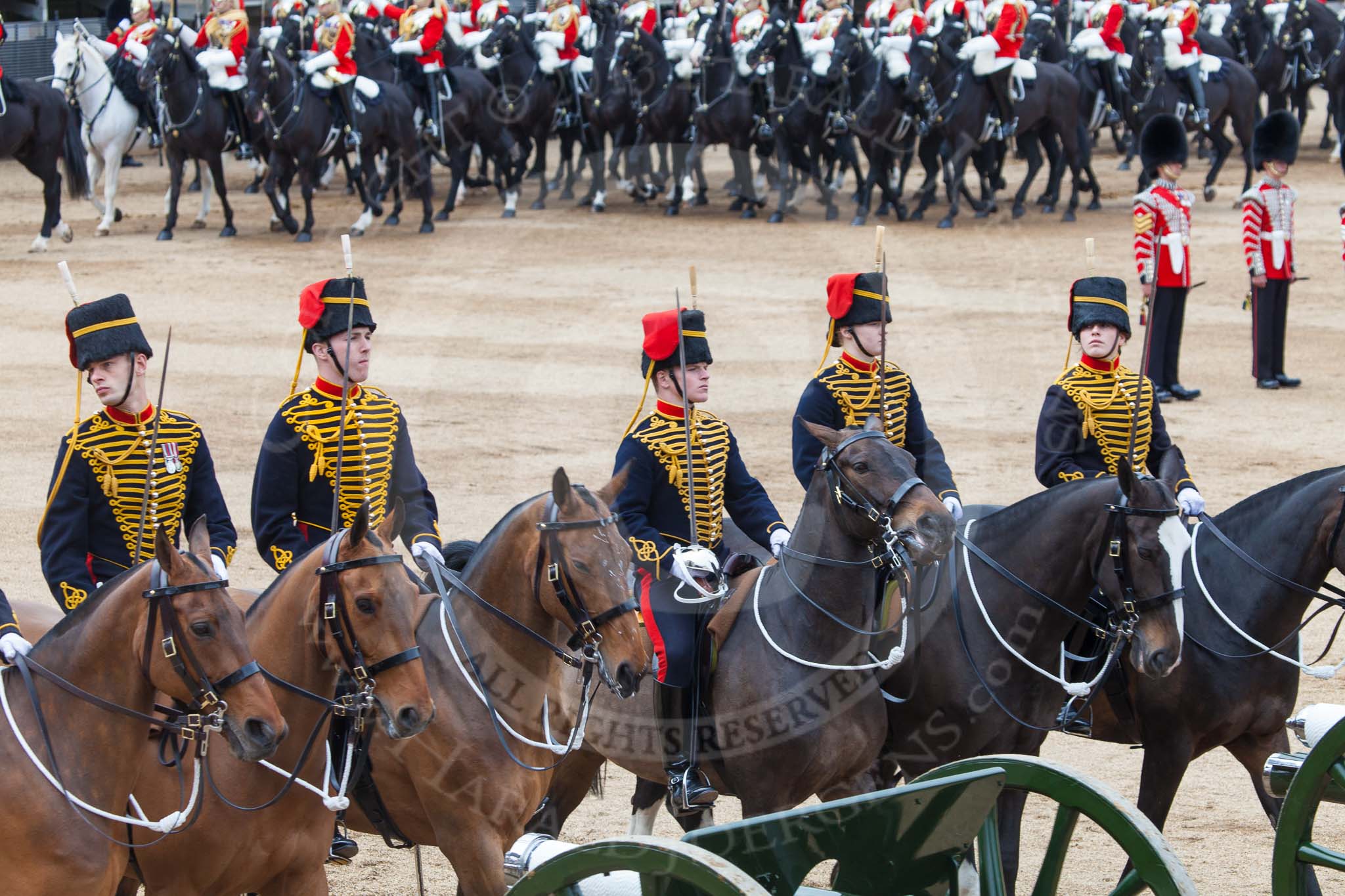 Major General's Review 2013: The Ride Past - the King's Troop Royal Horse Artillery..
Horse Guards Parade, Westminster,
London SW1,

United Kingdom,
on 01 June 2013 at 11:52, image #606