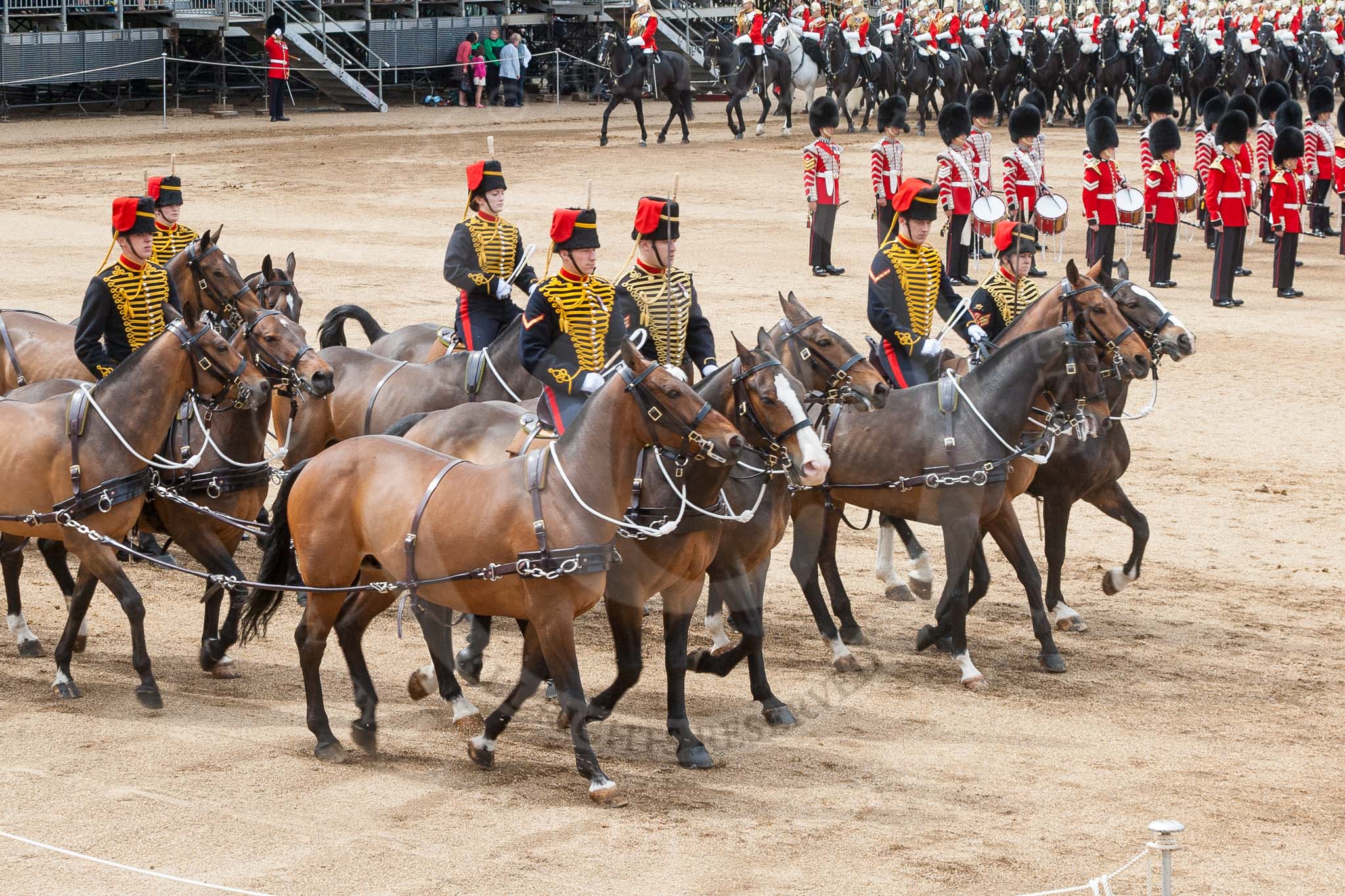 Major General's Review 2013: The Ride Past - the King's Troop Royal Horse Artillery..
Horse Guards Parade, Westminster,
London SW1,

United Kingdom,
on 01 June 2013 at 11:56, image #644