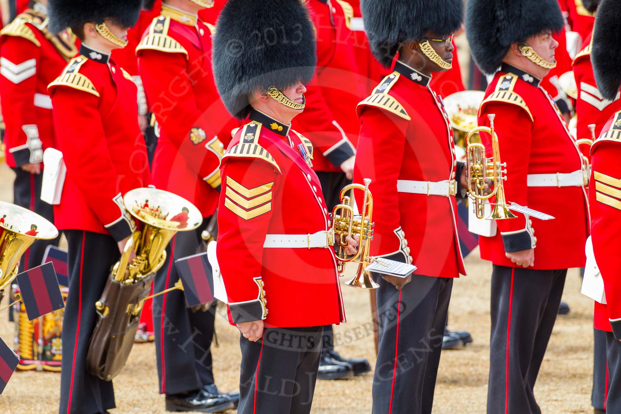 Major General's Review 2013: Musician of the Grenadier Guards..
Horse Guards Parade, Westminster,
London SW1,

United Kingdom,
on 01 June 2013 at 12:01, image #674