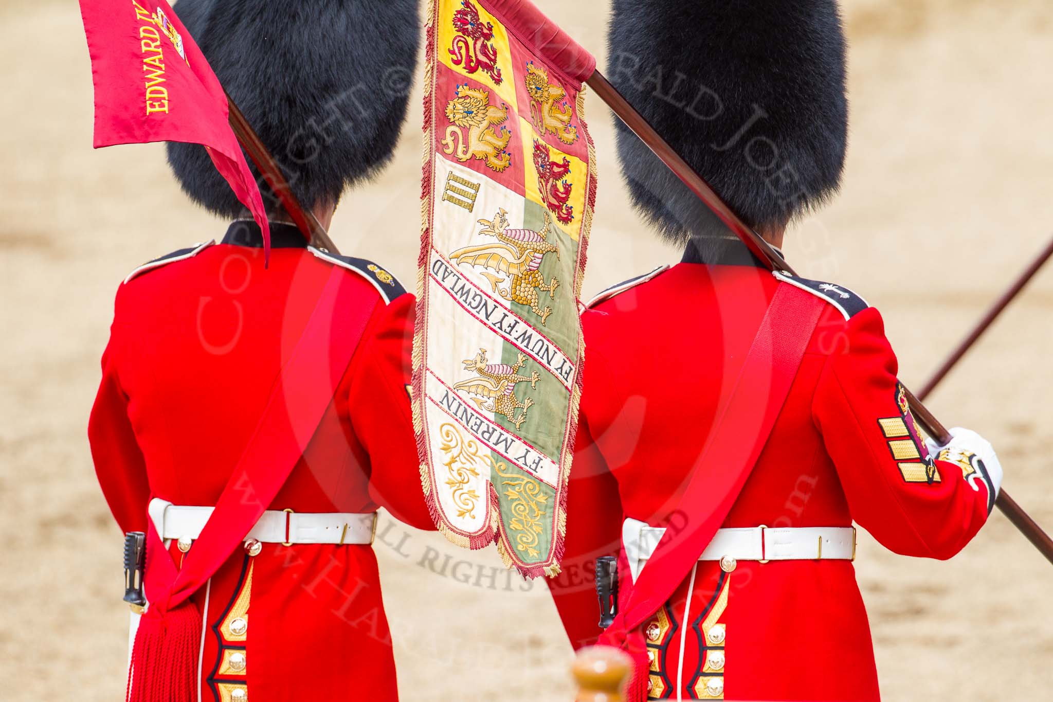 Major General's Review 2013: After the parade - the Keepers of the Ground, the first to arrive at Horse Guards Parade, are the last to leave..
Horse Guards Parade, Westminster,
London SW1,

United Kingdom,
on 01 June 2013 at 12:12, image #736