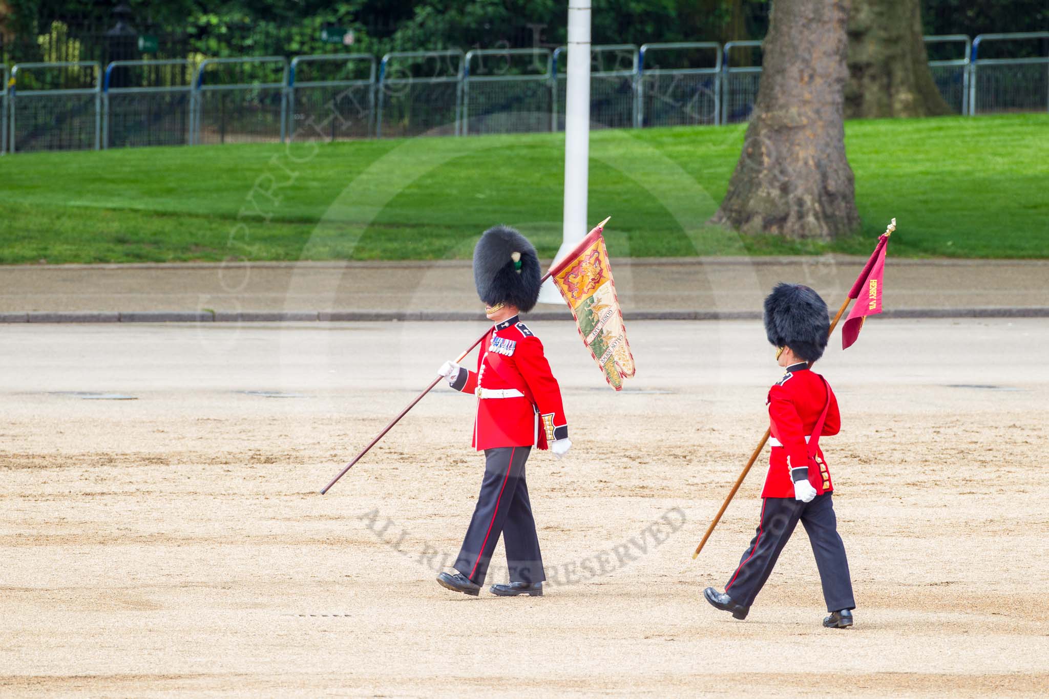 Major General's Review 2013: After the parade - the Keepers of the Ground, the first to arrive at Horse Guards Parade, are the last to leave..
Horse Guards Parade, Westminster,
London SW1,

United Kingdom,
on 01 June 2013 at 12:12, image #737
