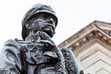 Major General's Review 2013: Close-up view of the equestrian statue of Field Marshal Frederick Sleigh Roberts on the western side of Horse Guards Parade..
Horse Guards Parade, Westminster,
London SW1,

United Kingdom,
on 01 June 2013 at 09:21, image #6