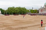 Major General's Review 2013: All six guards reposition to form a single, long, L-shaped line..
Horse Guards Parade, Westminster,
London SW1,

United Kingdom,
on 01 June 2013 at 10:35, image #147