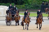 Major General's Review 2013: The carriages that will carry members of the Royal Family are turning from Horse Guards Road onto Horse Guards Parade on their way to Horse Guards Building..
Horse Guards Parade, Westminster,
London SW1,

United Kingdom,
on 01 June 2013 at 10:51, image #200