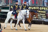 Major General's Review 2013: The Crown Equerry Colonel Toby Browne,The Equerry in Waiting to Her Majesty, Lieutenant Colonel Alexander Matheson of Matheson, younger..
Horse Guards Parade, Westminster,
London SW1,

United Kingdom,
on 01 June 2013 at 10:59, image #250