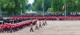 Major General's Review 2013: The Massed Band Troop begins with the slow march - the Waltz from Les Huguenots. No. 1 Guard, the Escort for the Colour with the Ensign in the centre, and the King's Troop Royal Horse Artillery can be seen on top of the image..
Horse Guards Parade, Westminster,
London SW1,

United Kingdom,
on 01 June 2013 at 11:07, image #314