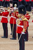 Major General's Review 2013: The Band of the Coldstream Guards, led by Senior Drum Major Matthew Betts, Coldstream Guards,.
Horse Guards Parade, Westminster,
London SW1,

United Kingdom,
on 01 June 2013 at 11:10, image #325