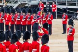 Major General's Review 2013: The Ensign, Second Lieutenant Joel Dinwiddle, takes posession of the Colour from the Regimental Sergeant Major, WO1 Martin Topps, Welsh Guards..
Horse Guards Parade, Westminster,
London SW1,

United Kingdom,
on 01 June 2013 at 11:19, image #401