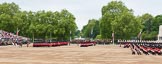 Major General's Review 2013: The March Past in Slow Time - Field Officer and Major of the Parade leading the six guards around Horse Guards Parade..
Horse Guards Parade, Westminster,
London SW1,

United Kingdom,
on 01 June 2013 at 11:30, image #463