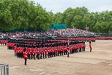 Major General's Review 2013: The March Past in Slow Time - the Ensign, Second Lieutenant Joel Dinwiddle, in front of No. 1 Guard, the Escort to the Colour..
Horse Guards Parade, Westminster,
London SW1,

United Kingdom,
on 01 June 2013 at 11:33, image #484
