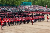Major General's Review 2013: The March Past in Slow Time - the Ensign, Second Lieutenant Joel Dinwiddle, in front of No. 1 Guard, the Escort to the Colour..
Horse Guards Parade, Westminster,
London SW1,

United Kingdom,
on 01 June 2013 at 11:33, image #485