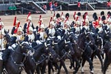 Major General's Review 2013: The Third and Forth Divisions of the Sovereign's Escort, The Blues and Royals, during the Ride Past..
Horse Guards Parade, Westminster,
London SW1,

United Kingdom,
on 01 June 2013 at 11:53, image #627