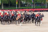 Major General's Review 2013: The Mounted Bands of the Household Cavalry during the Ride Past..
Horse Guards Parade, Westminster,
London SW1,

United Kingdom,
on 01 June 2013 at 11:57, image #659