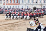 Major General's Review 2013: The Mounted Bands of the Household Cavalry are ready to leave, they follow the Hosehold Cavalry up to Horse Guards Road, where they will wait, with the Royal Horse Artillery, to march off..
Horse Guards Parade, Westminster,
London SW1,

United Kingdom,
on 01 June 2013 at 11:58, image #665