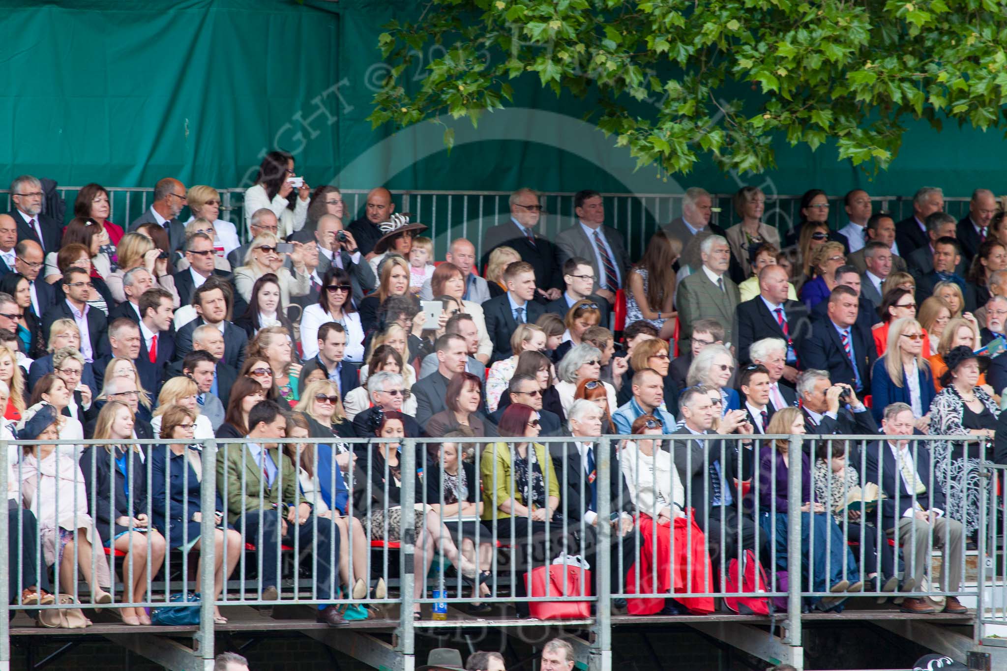 Trooping the Colour 2013 (spectators). Image #1050, 15 June 2013 11:23