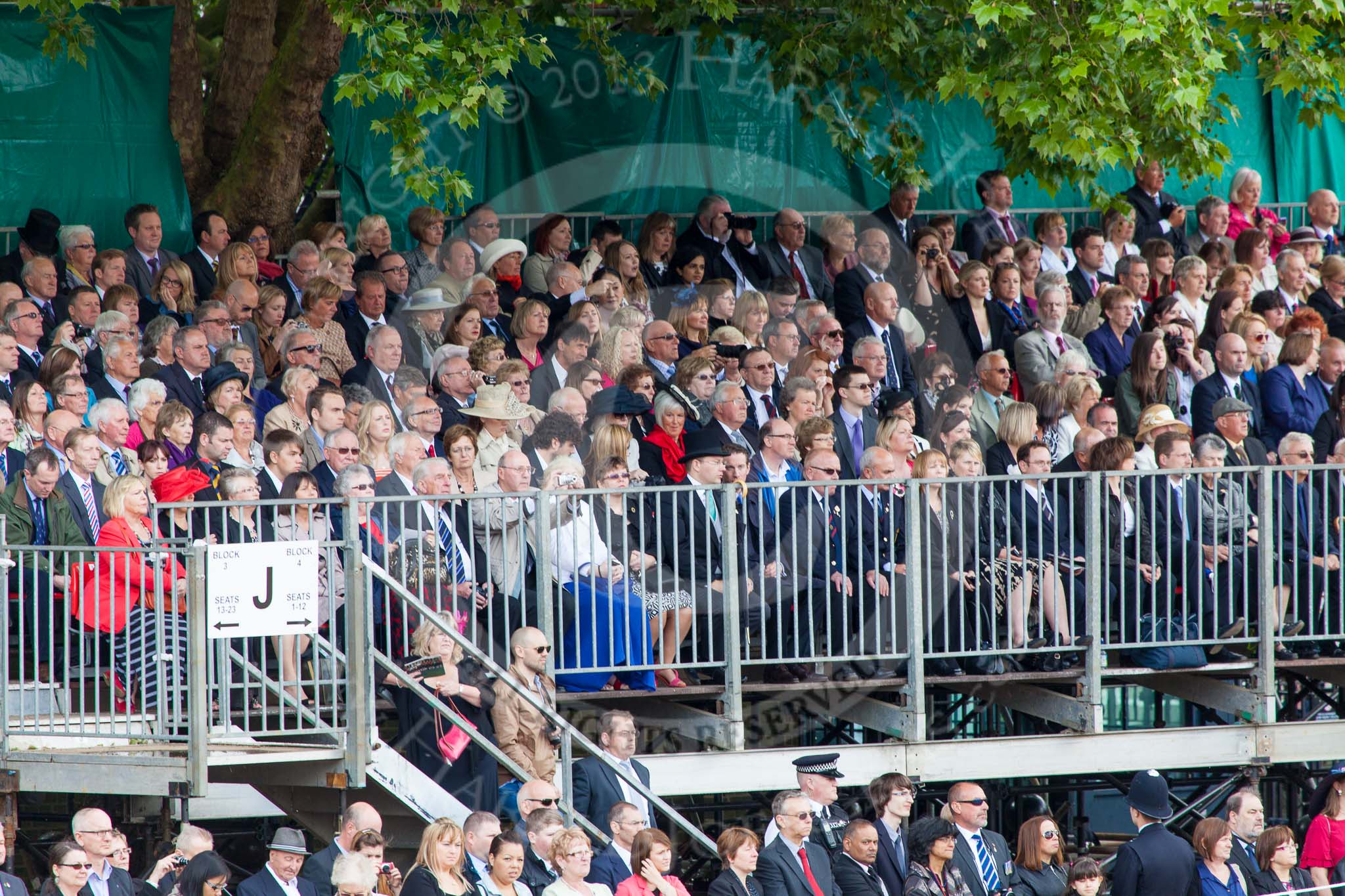 Trooping the Colour 2013 (spectators). Image #1055, 15 June 2013 11:23