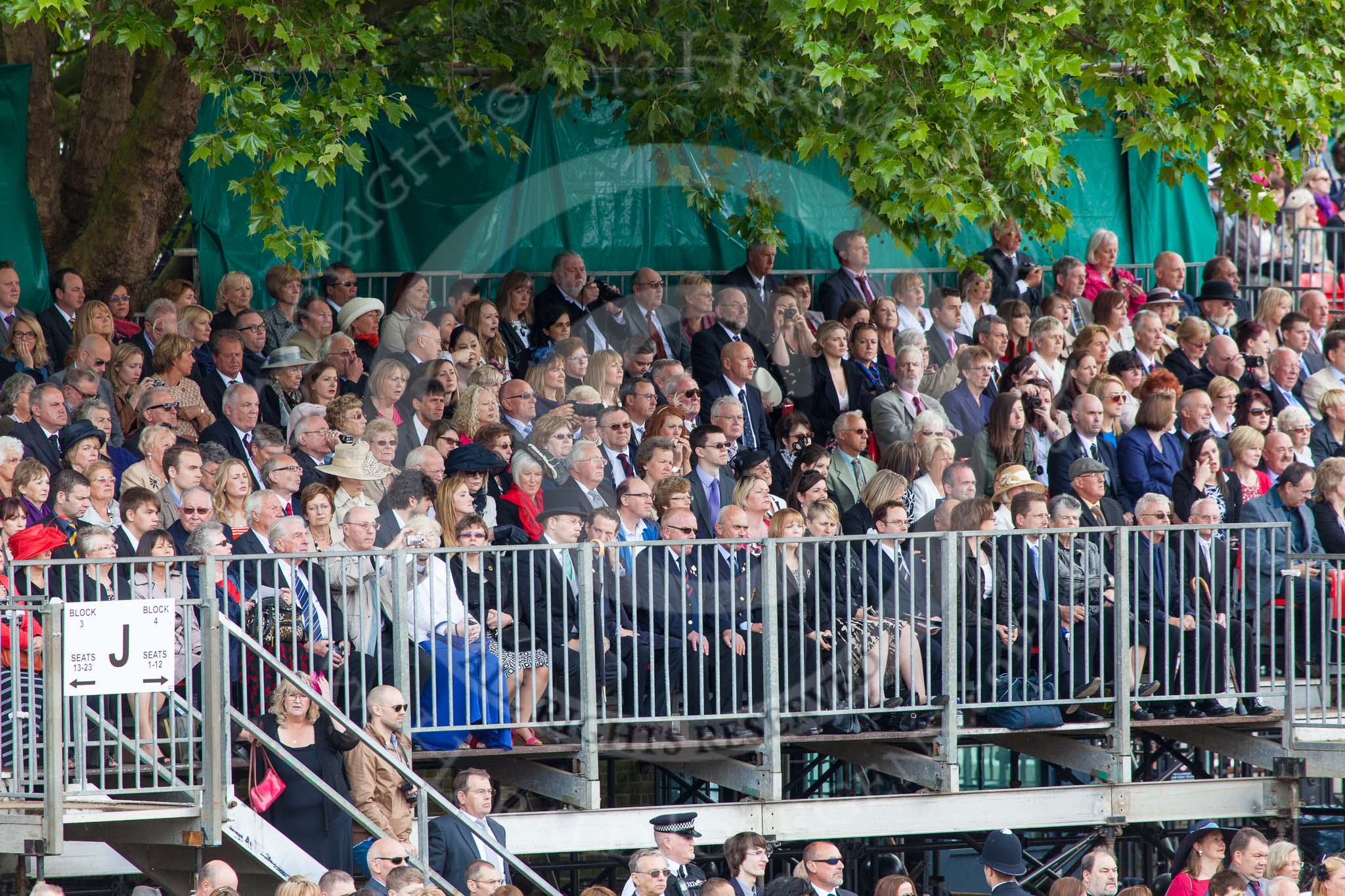 Trooping the Colour 2013 (spectators). Image #1056, 15 June 2013 11:23