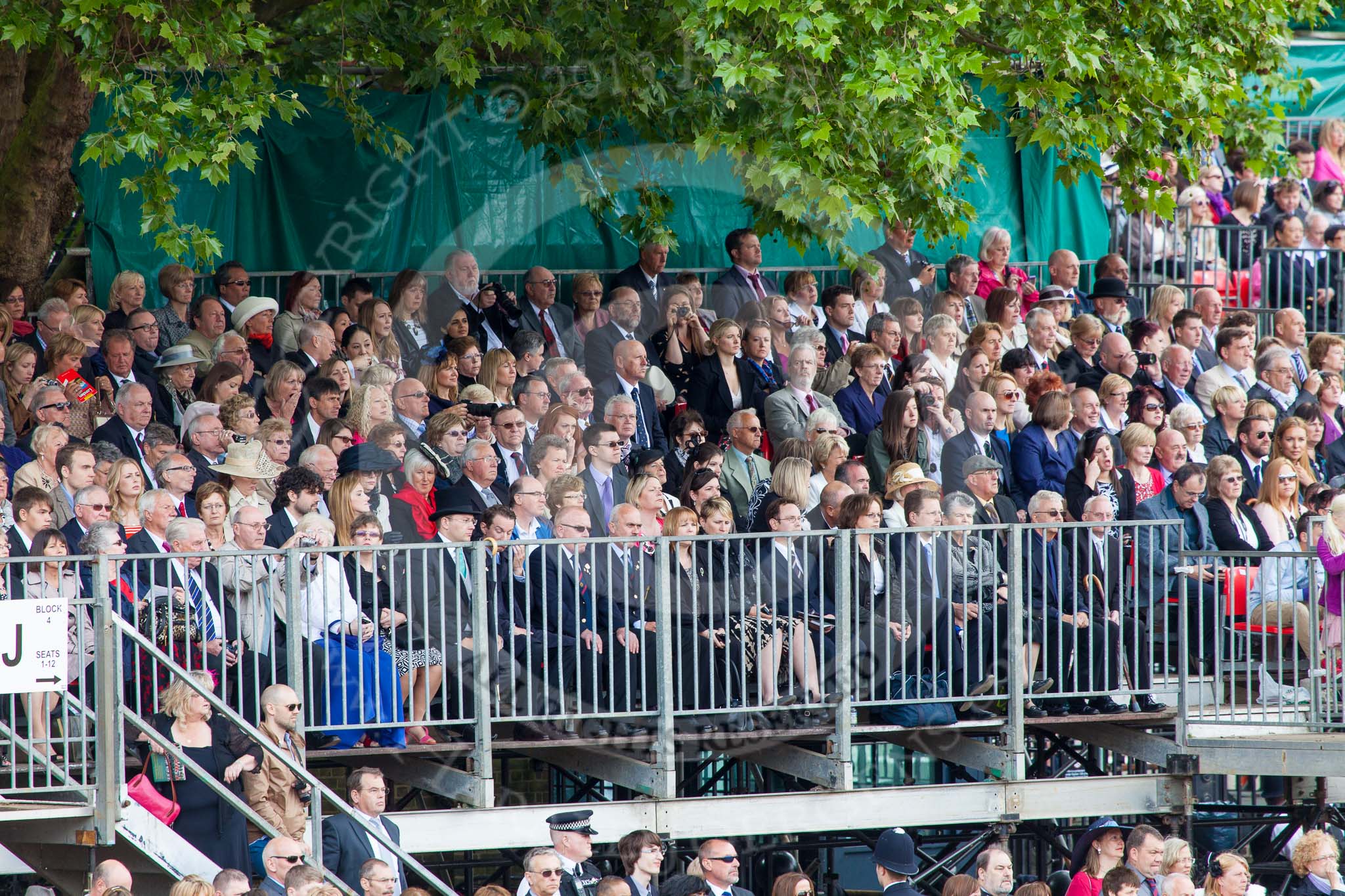 Trooping the Colour 2013 (spectators). Image #1057, 15 June 2013 11:23