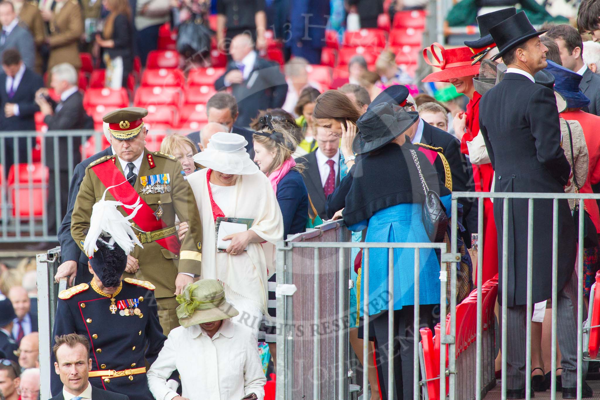 Trooping the Colour 2013 (spectators). Image #1085, 15 June 2013 12:18