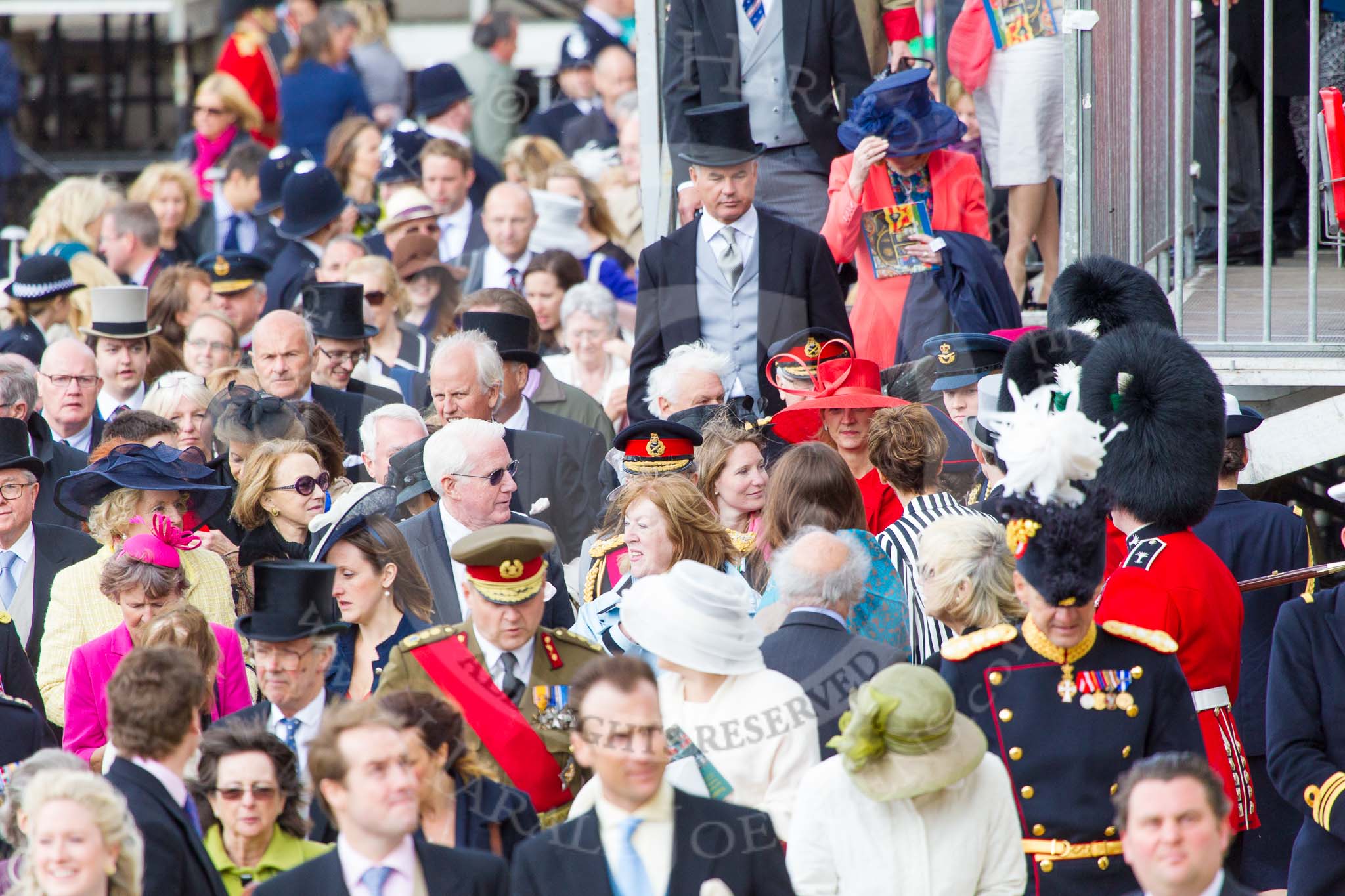 Trooping the Colour 2013 (spectators). Image #1090, 15 June 2013 12:19