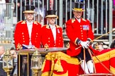 Trooping the Colour 2013: The Queen's Head Coachman, Mark Hargreaves, driving the Glass Coach..
Horse Guards Parade, Westminster,
London SW1,

United Kingdom,
on 15 June 2013 at 10:59, image #277