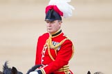 Trooping the Colour 2013: The Chief of Staff, Colonel Hugh Bodington, Welsh Guards, during the Inspection of the Line..
Horse Guards Parade, Westminster,
London SW1,

United Kingdom,
on 15 June 2013 at 11:02, image #323