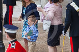 Trooping the Colour 2013 (spectators): Spectators arriving at Horse Guards Arch. Image #941, 15 June 2013 09:12