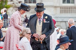 Trooping the Colour 2013 (spectators): Spectators arriving at Horse Guards Arch. Image #958, 15 June 2013 09:32